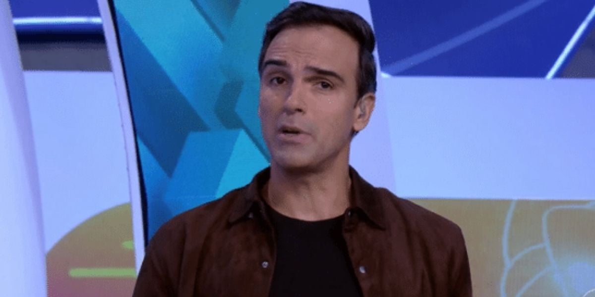 Tadeu Schmidt no "BBB22" (Foto: Globo)