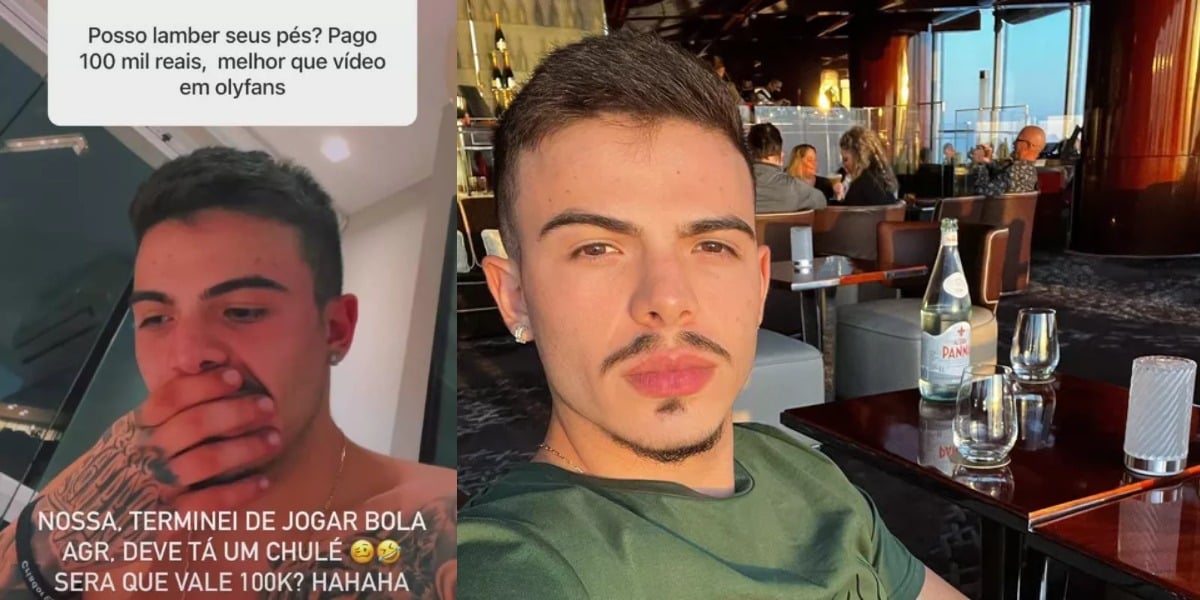 Thomaz Costa, ator de "Carrossel", chocou com vídeo íntimo (Foto: Reprodução/Instagram)