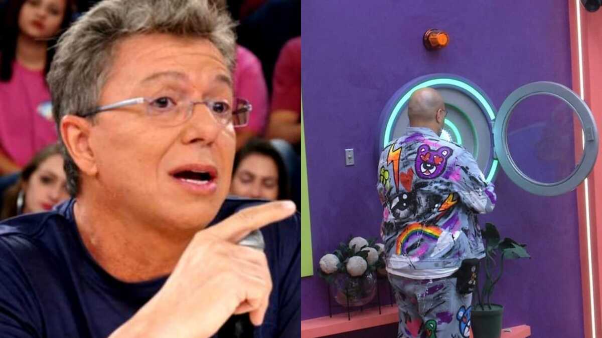 BBB22: Boninho se sente traído por Tiago Abravanel (Foto: Reprodução/Montagem)