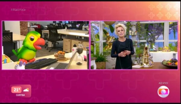 Ana Maria se inspira em Ratinho e fará teste de DNA no Louro na TV - Foto: Reprodução/Globo