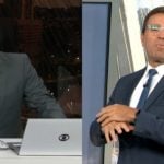 César Menezes estreou como substituto de Bocardi (Montagem: TV Foco)