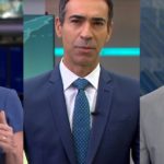 Carlos Tramontina cobria as folgas de Renata Lo Prete, César Trall e Rodrigo Bocardi na Globo- Foto: Montagem/TV Foco