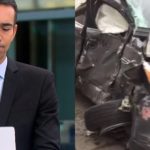 César Tralli lamentou acidente de famoso ex-jogador no Jornal Hoje- Foto: Montagem/TV Foco
