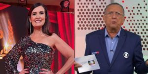 Fátima Bernardes e Galvão Bueno (Reprodução)