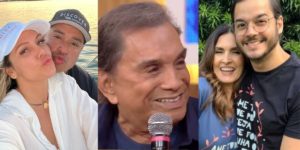 Carla Perez, Xanddy, Dedé Santana, Fátima Bernardes e Túlio Gadêlha (Reprodução)