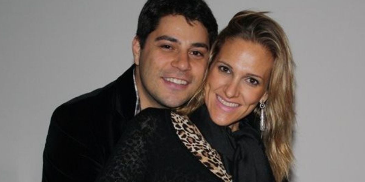 Evaristo Costa é casado com Amalia Candido Stringhini (Foto: Reprodução / Internet)