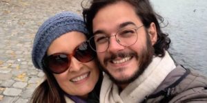 Fátima Bernardes ao lado de Túlio Gadêlha (Foto: Divulgação)