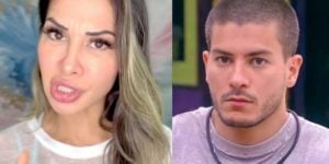 Maíra Cardi falou sobre polêmica em relação a acordo entre Arthur Aguiar e a Globo (Foto: Reprodução)