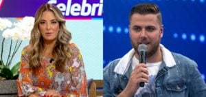 Ticiane Pinheiro repercutiu uma emergência que causou o cancelamento do show de Zé Neto e Cristiano durante o Hoje Em Dia- Foto: Montagem/TV Foco