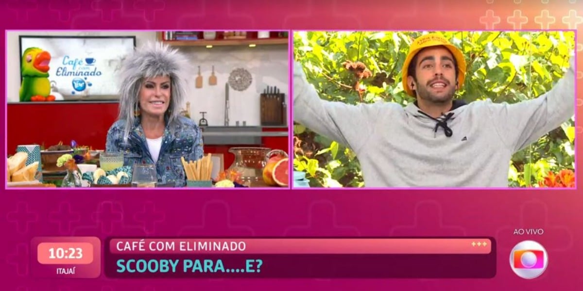 Ana Maria Braga conversou com Pedro Scooby no "Mais Você" (Foto: Reprodução/TV Globo)