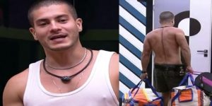 Arthur Aguiar no 'BBB' (Foto: montagem)