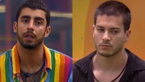 BBB22: Arthur Aguiar tira satisfação com Pedro Scooby (Foto: Reprodução/Montagem)