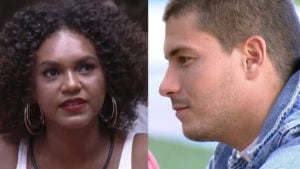 Arthur Aguiar reclamou da falsidade de seus colegas de confinamento na gravação do BBB22 Dia 101 (Foto: Reprodução / Globo)