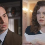 Úrsula (Bárbara Paz) em cena de 'Além da Ilusão'; megera não é mãe de Joaquim (Danilo Mesquita) (Foto: Reprodução / Globo)