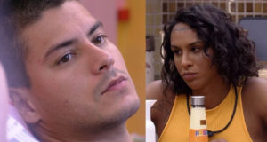 Internautas se revoltaram com Linn da Quebrada e pedem a eliminação da cantora no BBB22 por falar mal de Arthur Aguiar (Foto: Reprodução / Globoplay)