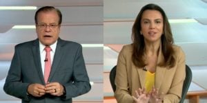 Chico Pinheiro e Ana Paula Araújo (Montagem: TV Foco)