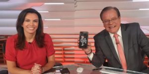 Ana Paula Araújo e Chico Pinheiro (Foto: Globo)