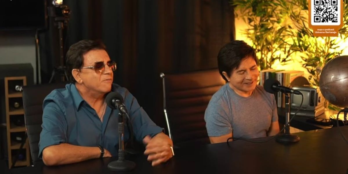 Chitãozinho e Xororó em entrevista ao canal de André Piunti - Foto: Reprodução