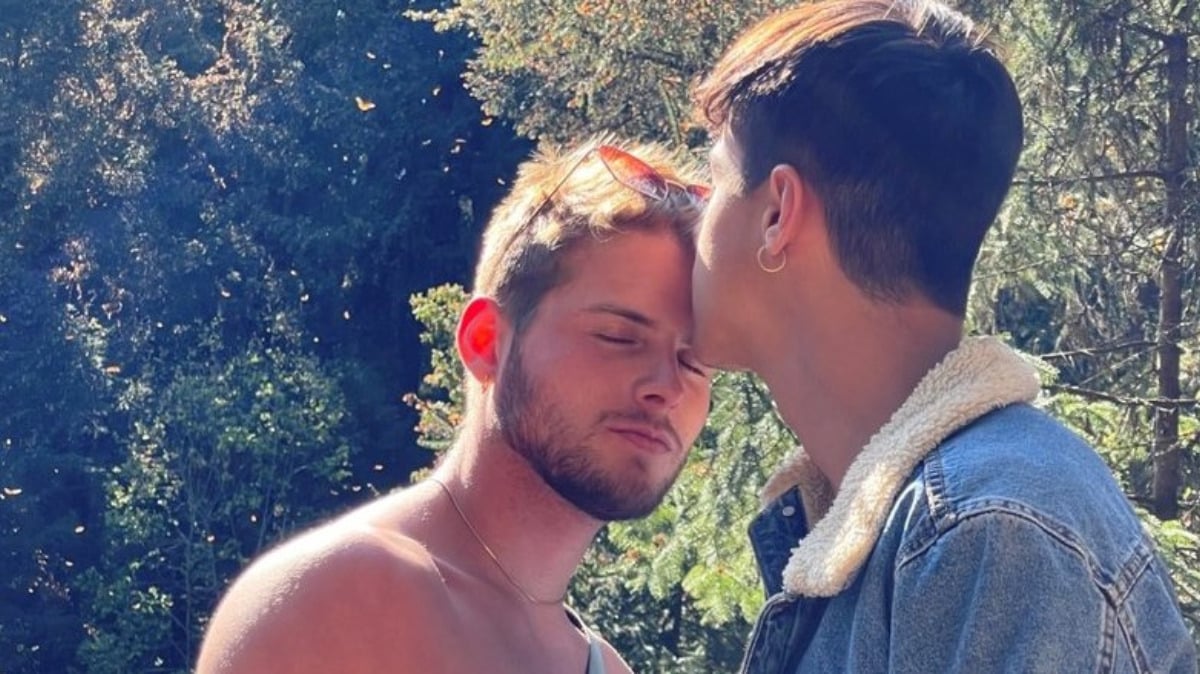 Daniel Lenhardt oficializou o namoro com o modelo Marcus Lobo (Foto: Reprodução / Instagram)