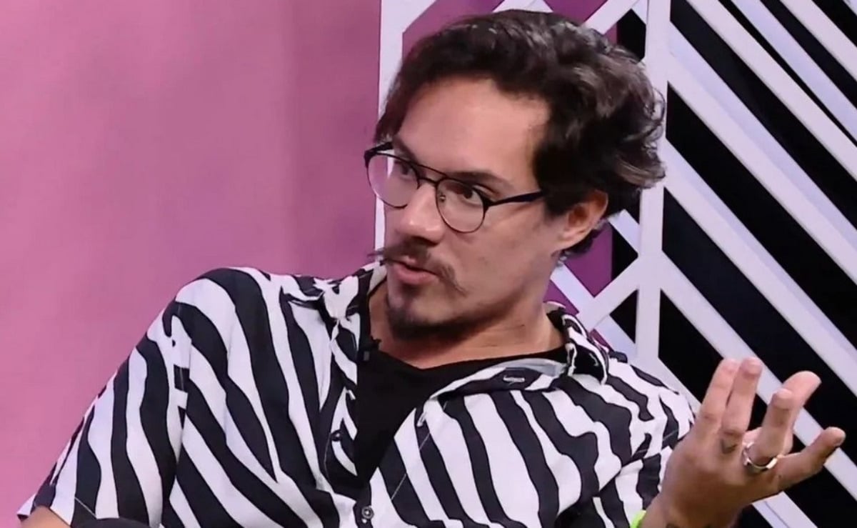 BBB22: Eliezer fica apavorado ao descobrir 'gravidez' de Natália: "Misericórdia" (Foto: Reprodução / Globoplay)