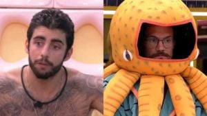 BBB22: Pedro Scooby defende Natália para Eliezer (Foto: Reprodução/Montagem)