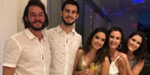 Fátima Bernardes, o namorado e os filhos (Foto: Reprodução / Instagram)