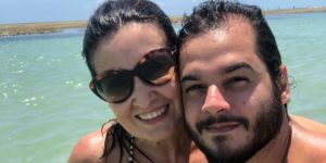 Fátima Bernardes e Túlio Gadêlha (Foto: Reprodução)