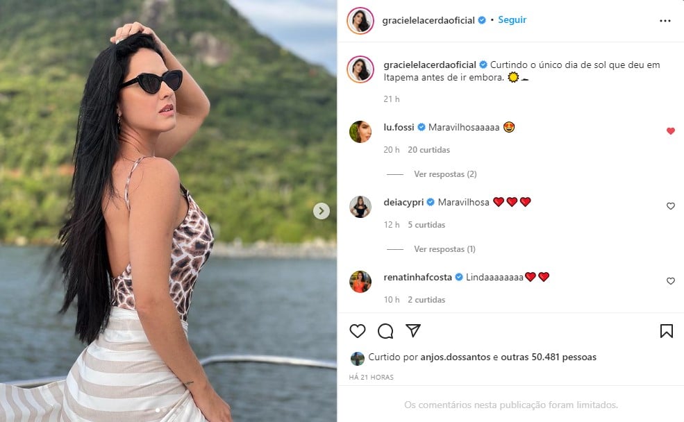 Graciele Lacerda - Foto: Reprodução