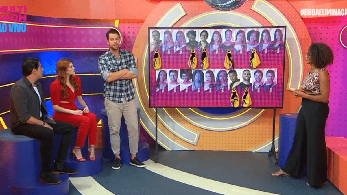 BBB22: Gustavo e Jessilane participaram do BBB: A Eliminação (Foto: Reprodução)
