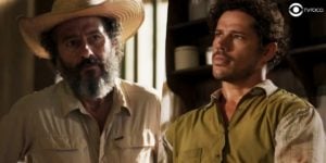 José Leôncio tem atrito com Tadeu em Pantanal (Foto: Reprodução/Globo/Montagem/Thais Teles)