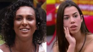 BBB22: Linn da Quebrada detona Larissa (Foto: Reprodução/Montagem)