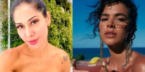 Maíra Cardi e Bruna Marquezine em treta (Foto: Reprodução)