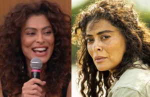 Juliana Paes no Encontro desta sexta-feira (22); a atriz falou sobre sua atuação em 'Pantanal' (Foto: Reprodução / Globo)