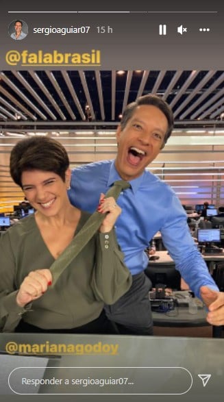 Mariana Godoy e Sergio Aguiar (Foto: Reprodução/ Instagram)