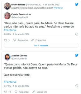  Web reagiu ao texto forte da novela das nove da Globo (Foto: Reprodução / Twitter)