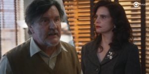 Matias força Violeta na novela Além da Ilusão (Foto: Montagem/Thais Teles/Reprodução/Globo)