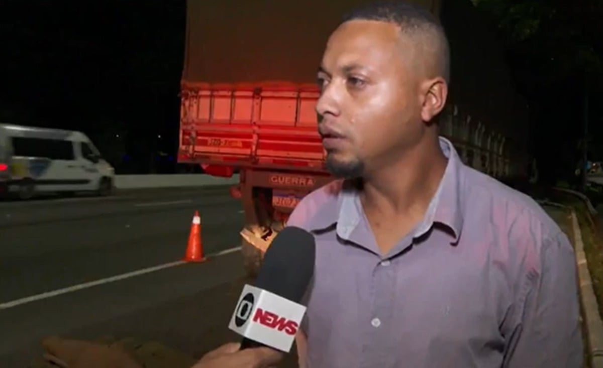 Kaique Reis, motorista de aplicativo, conta como aconteceu o acidente de Rodrigo Mussi 