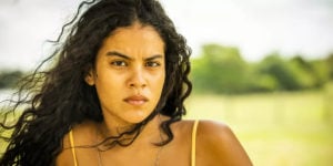 Pantanal: Bella Campos é Muda (Foto: Reprodução / Globo)