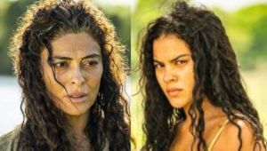 Bella Campos interpreta Muda na segunda fase da novela 'Pantanal'; inimiga da família Marruá (Foto: Reprodução / Globo)
