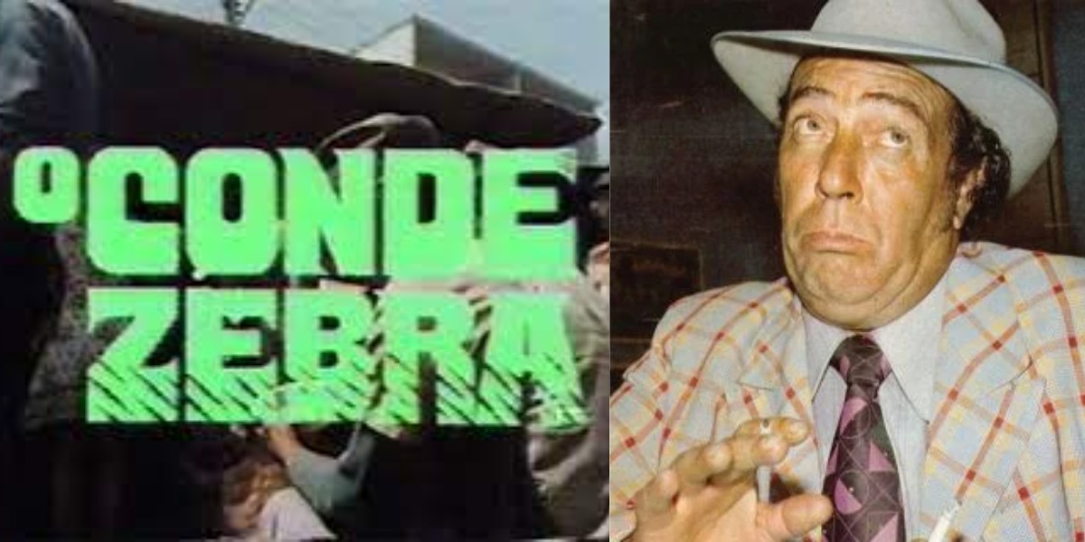 O ator Otelo Zeloni morreu um mês após estreia da novela "O Conde Zebra" (Foto: Reprodução/TV Tupi)