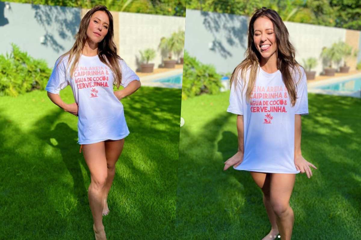 Paolla Oliveira encanta fãs - Reprodução Paolla Oliveira encanta fãs - Reprodução