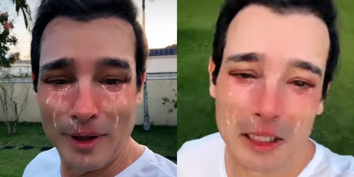 "Não consigo", Celso Portiolli vai aos prantos, faz duro desabafo em vídeo e assume: "Vontade de desistir"