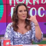 Regina Volpato entregou colega de emissora ao vivo na TV Gazeta (Foto: Reprodução)