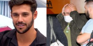 Tiago Abravanel chorou com notícias sobre Rodrigo Mussi (Foto: Reprodução/TV Globo/AgNews/Eduardo Martins)