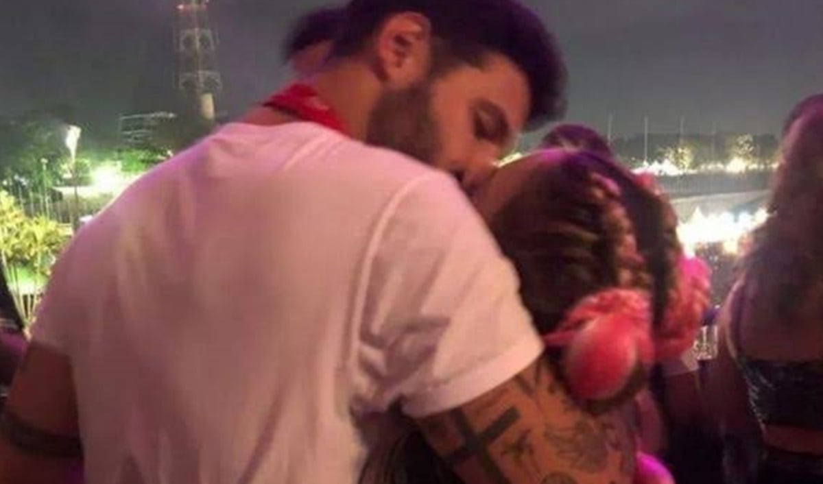 Rodrigo Mussi foi flagrado beijando Viih Tube no Lollapalooza