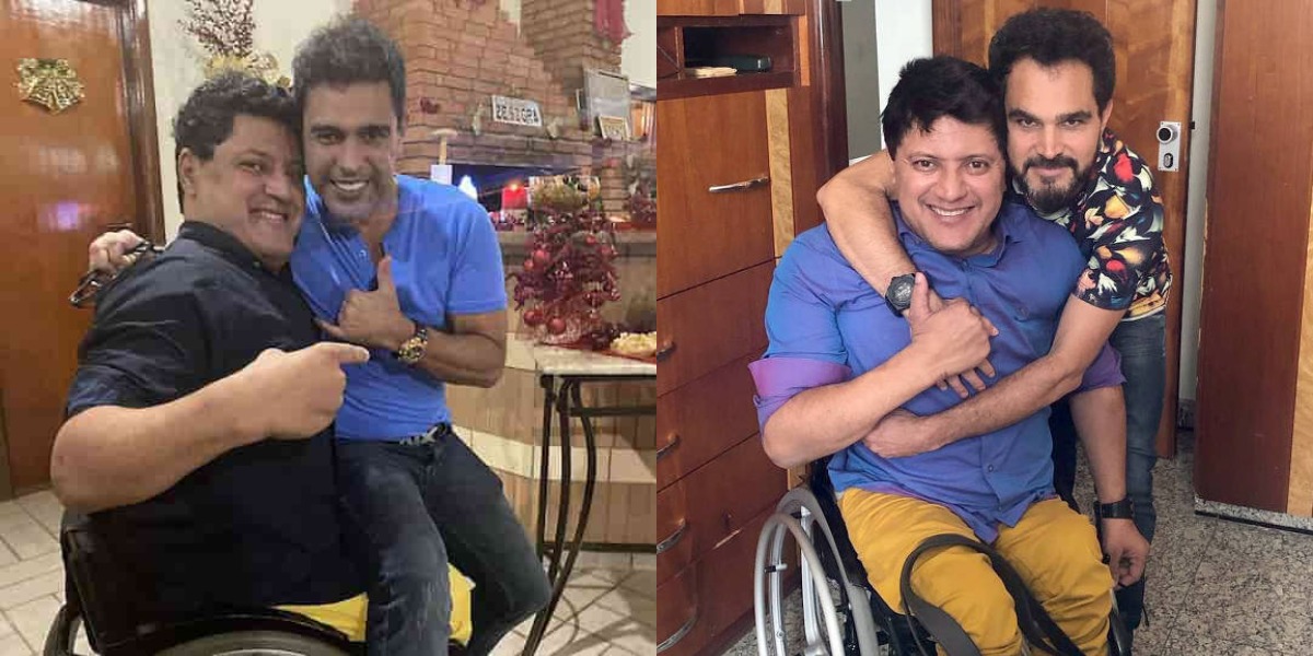 Zezé, Luciano e o irmão, Wellington - Foto: Reprodução