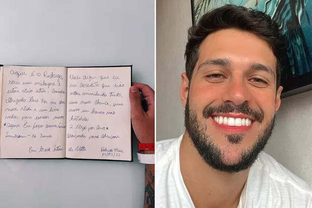 O ex-BBB Rodrigo Mussi surpreendeu (Foto: Reprodução)