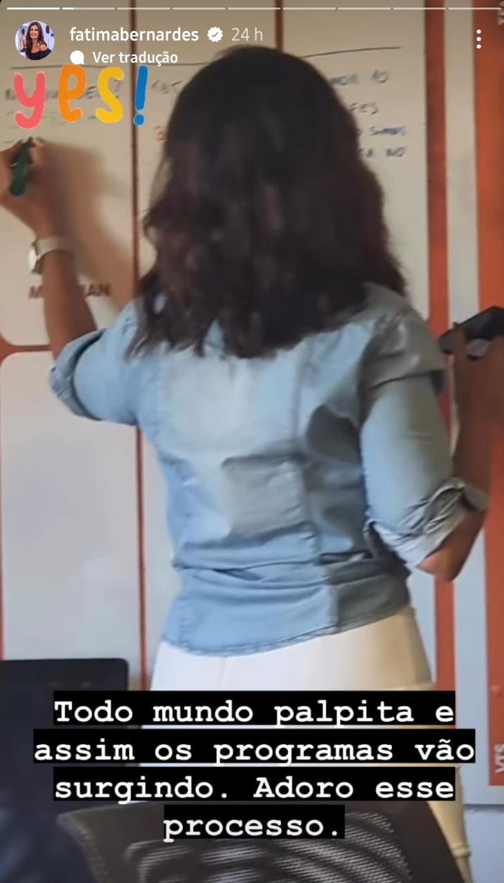 Stories da apresentadora (Foto: Reprodução/ Instagram)