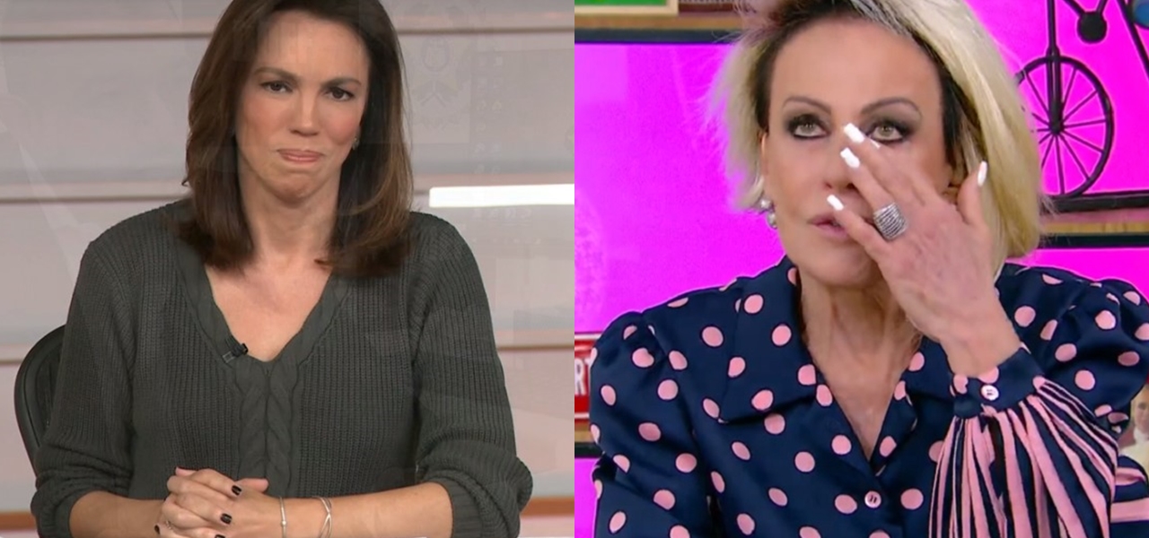 Ana Paula Araújo e Ana Maria Braga desabafaram com uma das notícias do Bom Dia Brasil- Foto: Montagem/TV Foco