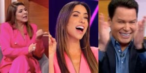Mara Maravilha, Patrícia Abravanel e Marcão do Povo (Reprodução)